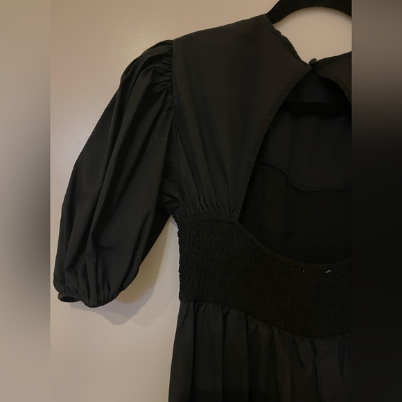 Elegant Black Midi Skirt Anthropologie - Picture 7 of 10